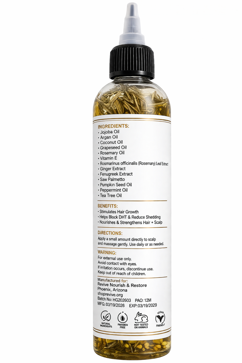 Herbal Growth Oil